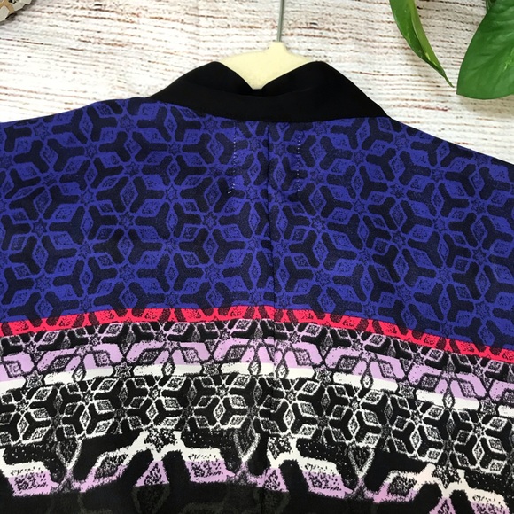 ⚡️SOLS⚡️Silence + Noise Shawl Kimono Cardigan Blue - Picture 9 of 16